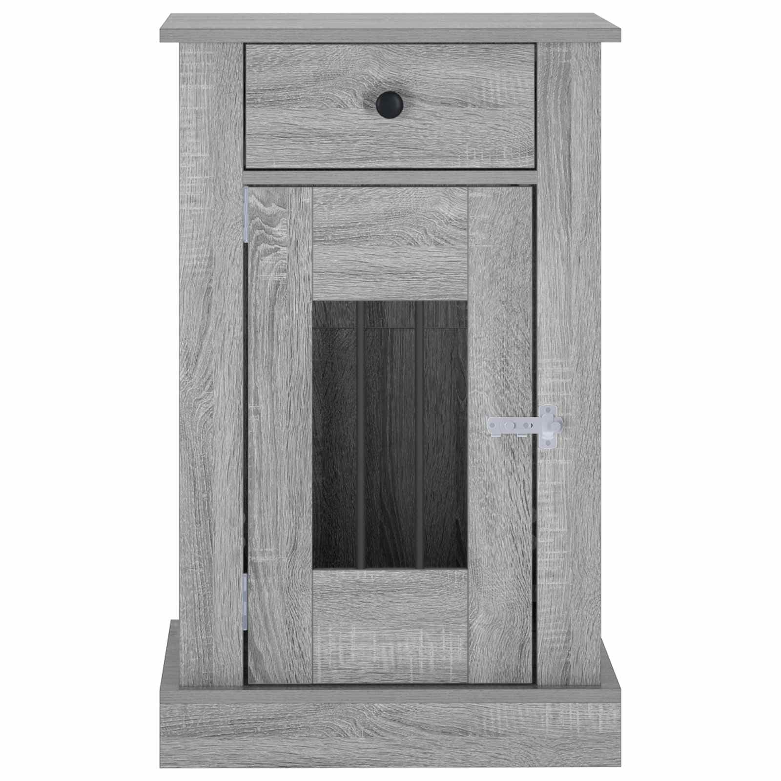 Mobile da cassa per cani Sonoma grigio 50 x 47,5 x 80 cm — miniatura 4 di 10