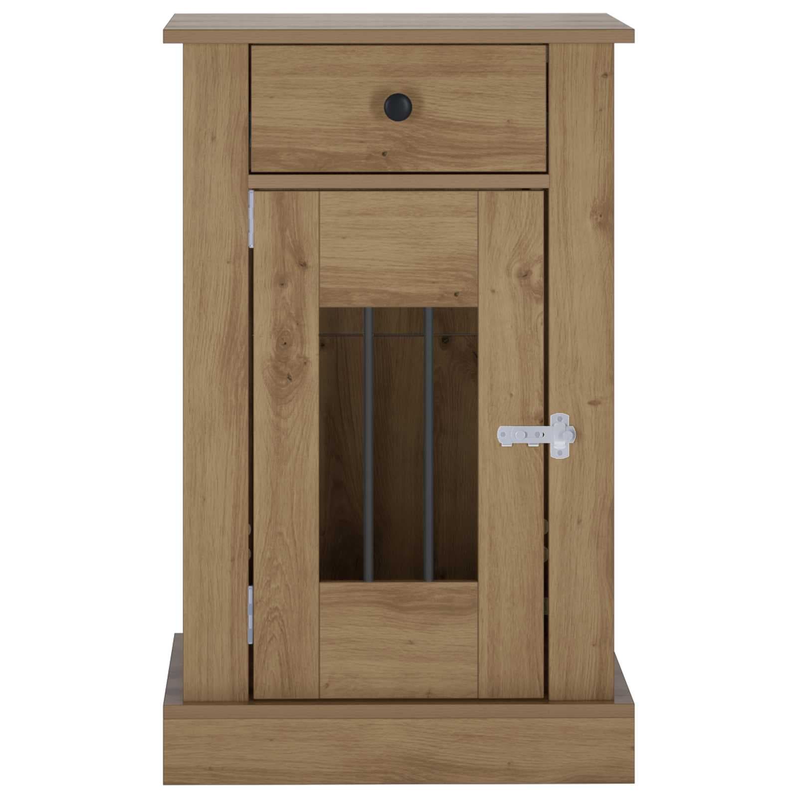 Mobile da cassa per cani Rovere Artigianale 50 x 47,5 x 80 cm — miniatura 4 di 10