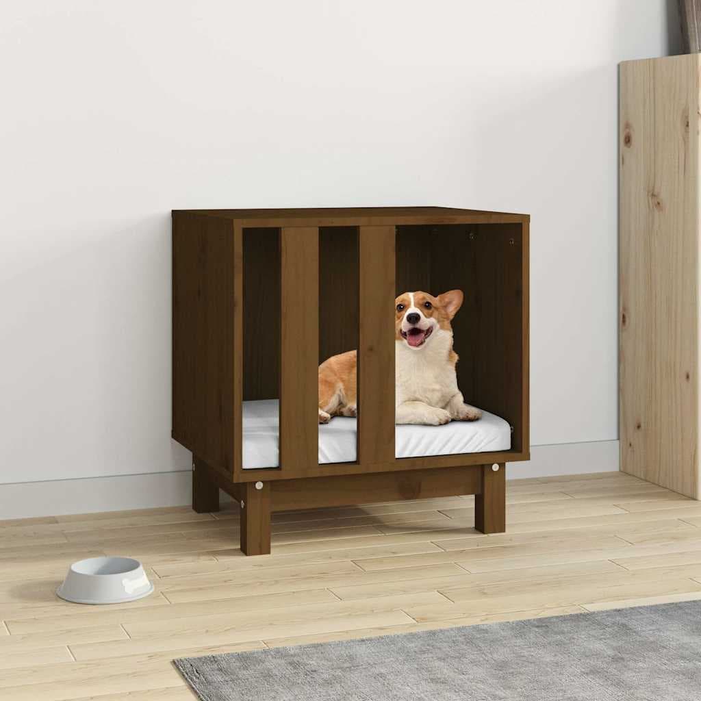 Cuccia per cani Marrone Miele 50x50x52 cm