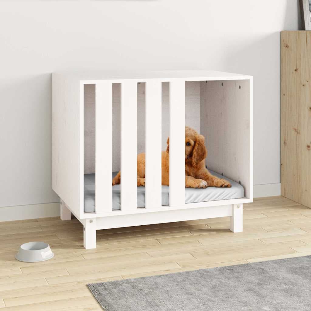 Cuccia per cani Bianco 70x50x62 cm