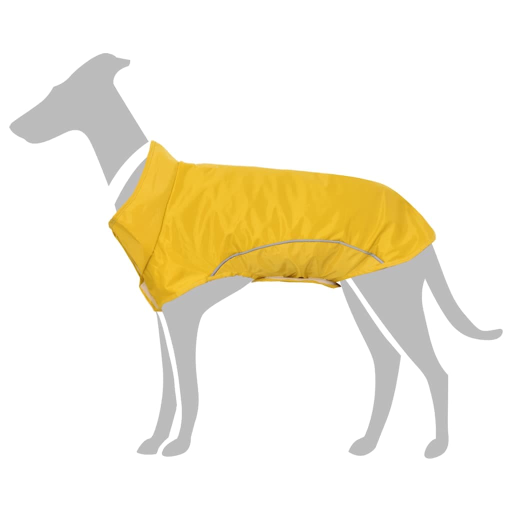 Impermeabile per Cani con Strisce Riflettenti Poliestere XXS