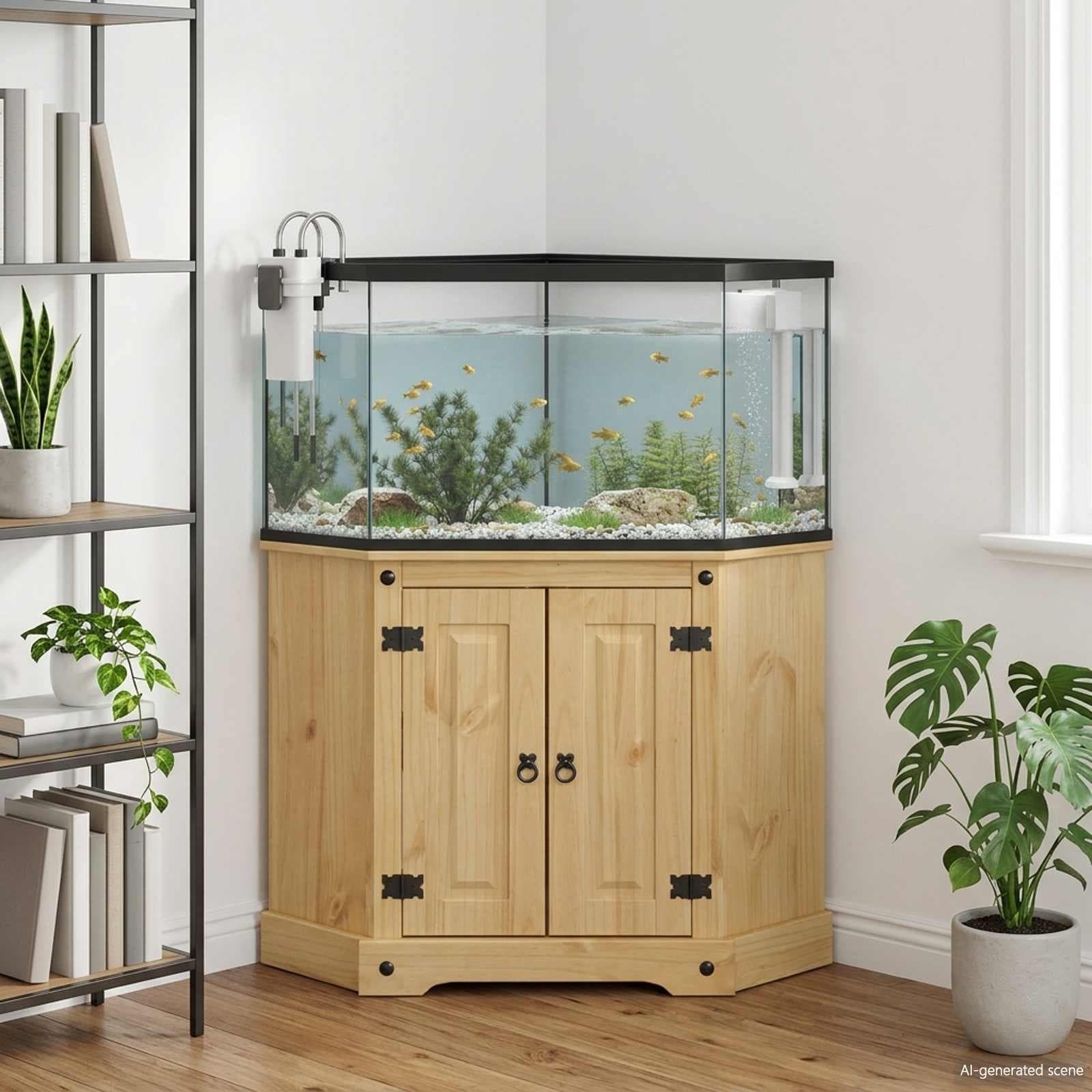 Supporto per Acquario CORONA Marrone 70 x 70 x 73 cm 300 kg